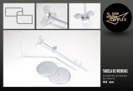 SUPORTE SUPERIOR PARAFUSADO NA MESA
